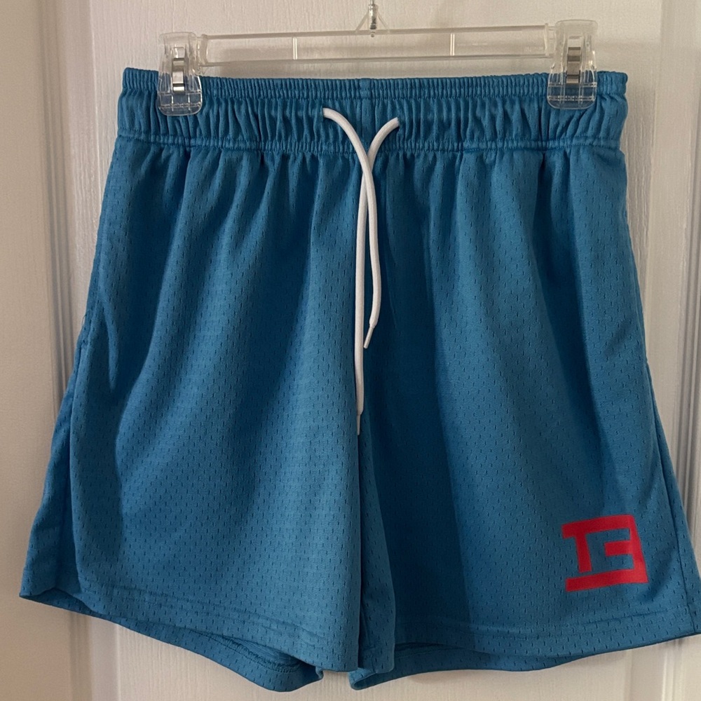 Men's Blue Athletic Shorts